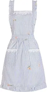 Funny Aprons for Women with Pockets, Kitchen Cooking Grilling Bbq Cute Chef Apron, Mothers Day Birthday Gifts for Women