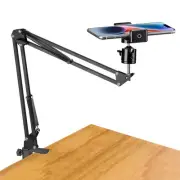 YIYANT Overhead Tripod Mount for Camera Webcam Ring Light, Over Head Articula...