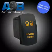 Rocker switch 626O REVERSE LIGHTS amber ON/OFF waterproof SPST marine