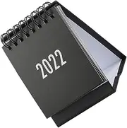 HOMSFOU 1Pc Stylish Desktop Calendar Decorative Office Planner Space Saving Design Base for for Home School Office Decor