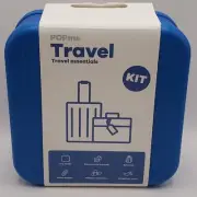 Travel Kit Wipes Raincoat Band-Aids Blister Plaster Swabs POPMe