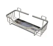 SMARTLINK 2PCS Rust Resistant Aluminium Multi Purpose Space Saving Storage for Home Office