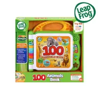 在飛比找蝦皮購物優惠-美國Leapfrog 100單字動物互動認知圖鑑（18個月以