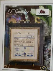 Red Barn Samplers Needlework Instruction Booklet ~ EF Sampler