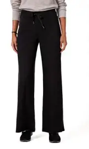Spanx airessentials wide leg pant in Black - size S