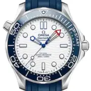 Omega Co-axial Seamaster Diver 300m White dial 42mm 210.32.42.20.04.002