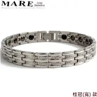 在飛比找蝦皮商城優惠-【MARE】316L白鋼手鍊： 桂冠(寬) 款