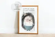 Baby boy nursery wall art prints, Woodland animals, Baby quotes, Quirky art
