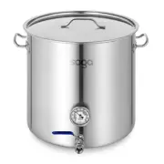 Stainless Steel 33L Brewery Pot 35X35Cm