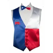 Vote Republican Tuxedo Vest and Bowtie