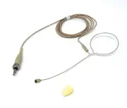 Single Earhook Omni-directional Headset Microphone for Sennheiser Transmitters