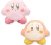 NEW SK JPN Kirby of the Stars Kirby Waddle Dee Wool Felt Plush Stuffed Toy 2 set
