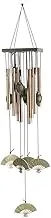Retro Style Elegant Metal Wind Chimes Ideal Window Hanging Decor Gift for Home Garden Courtyard