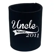 Uncle Since 2011 - Funny Novelty Stubby Holder