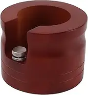 Coffee Portafilter Holder, Espresso Tamping Stand Solid Holder, 51 58mm Espresso Accessories with Wooden Material for Home Kitchen Bars Coffee Shops Tea Shops (58mm)