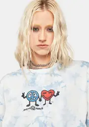[Petals and Peacocks] Increase The Peace Graphic Tee
