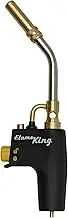 Flame King FK4500CGA High Intensity Propane Torch Head for Soldering, Brazing, Plumbing, Lighting Charcoal/Fire Pits, Compatible with 1LB Cylinders, MAPP, and MAP-PRO