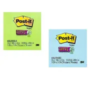 Post-It 76x76mm Super Sticky Notes (Box of 4) - Blue