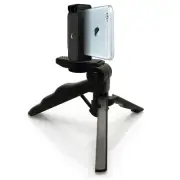 Acuvar 2 in 1 6.5" Inch Adjustable Tabletop Steady-Shot/Hand Grip Tripod with...