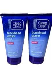 Clean & Clear Blackhead Clearing Eraser Scrub Oil-Free 2 pack -5 OZ