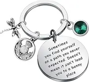 [AKTAP] Sasenach Inspired Keychain Sassenach Scottish Jewelry Gift Sometimes You Find Yourself On a Path You Never Expected