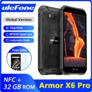 Ulefone Armor X6 Pro Global Version Cellphone 4000mAh Waterproof 4GB RAM Face ID