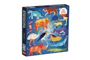 500pc Mudpuppy Kids Jigsaw Puzzle Game Toy 51x51cm Prehistoric Kingdom 8+