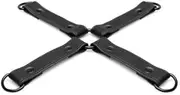 Faux Leather Hogtie Restraint Connector, Black, Cuffs Not Included Erotic Apparel Bondage Gear & Accessories Handcuff Sex Toys For Women Mens Sex Toy Bondage Kit Hogtie Erotic Apparel