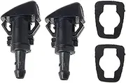 2 Pack Car Windshield Washer Wiper Water Jet Spray Nozzle Windscreen Washer Jets，for Chrysler 300C for Dodge