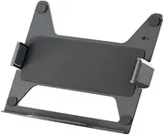 Goobay Monitor Mount Laptop Stand for 11.6-17.3 Inch Laptops – Black Ergonomic Adjustable Height and Tilt Holder for Space-Saving Desk Organization