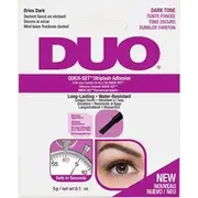 Duo Quick Set Strip lash Adhesive Dark 7g, Black