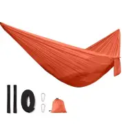 Outdoor Camping Hammock Sleeping Swing Garden Backyard Tree Hanging Bed w/ Rope