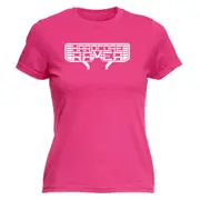 Hardcore Raver Glasses - Funny Novelty Womens T-Shirt T Shirt Tshirt
