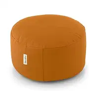 Meditation Cushion | WHEEL Zafu Meditation Cushion with Removable Washable Cover | Certified Organic Cotton Meditation Cushions | Buckwheat Hulls Cushion Meditation Pillow