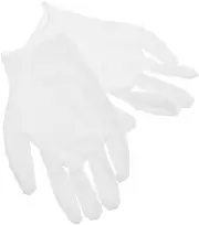 [Ipetboom] White Cotton Gloves for Jewelry Handling Display Maintenance Durable Dust Protection for Coin Inspection Art Handling Gardening Comfortable Easy to Use