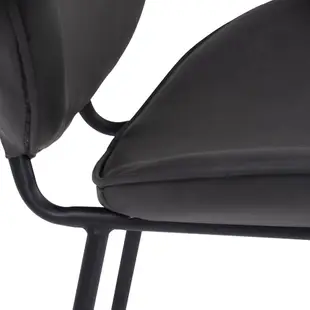 【生活工場】奧爾莫現代風皮革餐椅 皮革 餐椅 椅子