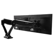 Loctek Pro Mount, 17"-30" Dual Gas Spring Monitor Stand - VESA 75 & 100mm - Max Load 5KG Per Arm - 5 Years Warranty [VNDLB502D]