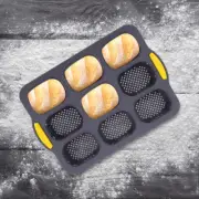 9 Cavity Cake Mold Baking Trays for Oven Non Stick Bread Loaf Tin