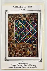 Wheels On The Trail By Virginia Robertson Osage County Quilt Pattern