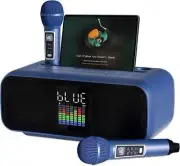 Karaoke Machine for Adults PA Speaker System with 2 UHF Wireless Microphone