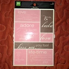 Love Adore Lifetime Affection Kiss Forever Making Memories Like It Is Stickers