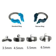 Dental Refill Matrix Narrow Ring Titanium Clamp NITI Fits Palodent Garrison Type
