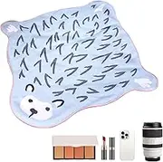 Lunch Box Towel - Animal Pattern Cosmetic Pouch Wrapping Cloth - Portable School Rice Ball Case Towel Wrap for Picnic Barbecue Outdoor Activities
