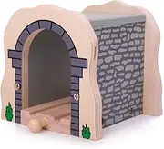 Grey Stone Tunnel - Other Major Wooden Rail Brands are Compatible