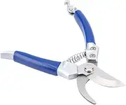 Haofy Garden Hand Pruner Scissor Heavy Duty Pruning Shears, Professional Labor-saving Plant Cutting Tool (Blue)