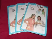 1978 UNCIRCULATED SIMPLICITY #8344 - LADIES BLOUSE & CAMISOLE PATTERN 6-16 FF