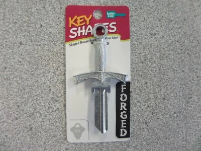 LUCKY LINE B301S SWORD SCHLAGE SC1 KEYWAY HOUSE KEY FORGED KEY SHAPES