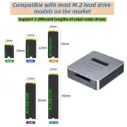 Reliable M.2 NVMe Enclosure Adapter for Laptop Desktop Hard Drive Reader