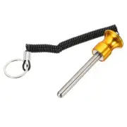 3/8 x 3-1/8" Magnetic Weight Stack Pin Universal Gym Pin Gold
