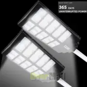 2x99000000LM Lamparas Luz Led Solares Luces Exterior Patio Jardin Focos De Calle